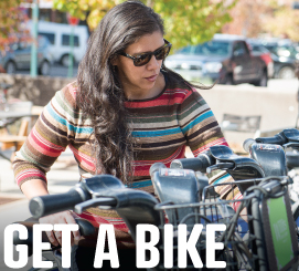 Get a WE-cycle bike