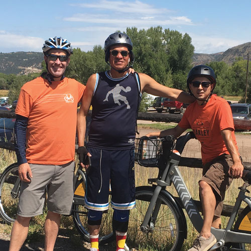 WE-cycle's Movimiento en Bici team