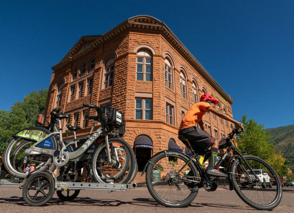 Jones balancing bikes in Aspen